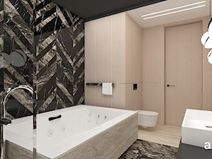 Nowoczesna łazienka z dużą wanną - zdjęcie od ARTDESIGN architektura wnętrz
