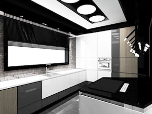 aranżacje nowoczesnych kuchni - zdjęcie od ARTDESIGN architektura wnętrz