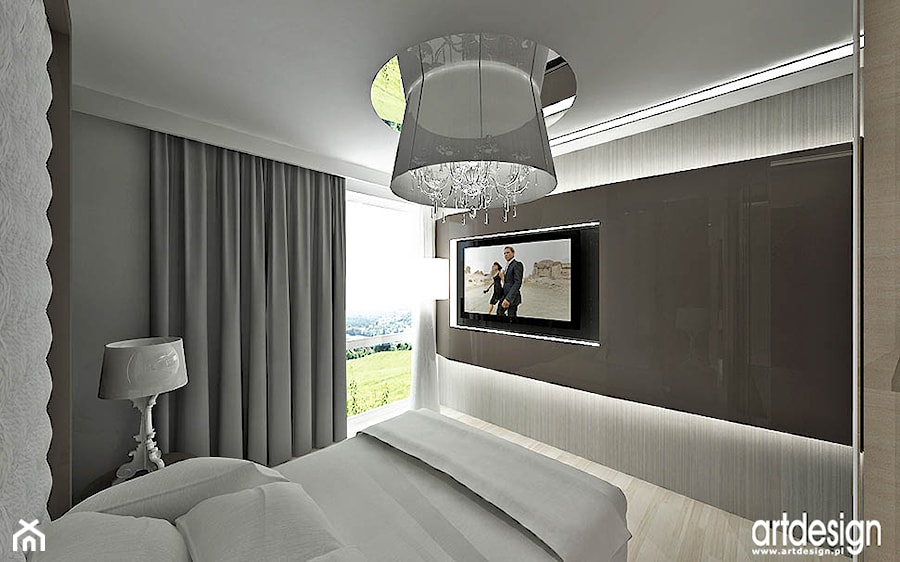 projektowanie sypialni - zdjęcie od ARTDESIGN architektura wnętrz
