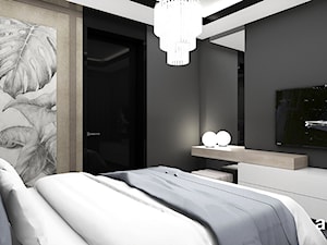 LISTEN TO MY HEARTBEAT | II | Wnętrza domu - Średnia szara sypialnia, styl nowoczesny - zdjęcie od ARTDESIGN architektura wnętrz