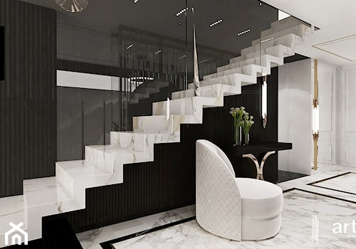 Projekt schodów dywanowych - zdjęcie od ARTDESIGN architektura wnętrz