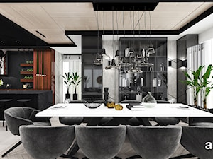 kuchnia i jadalnia w apartamencie - zdjęcie od ARTDESIGN architektura wnętrz