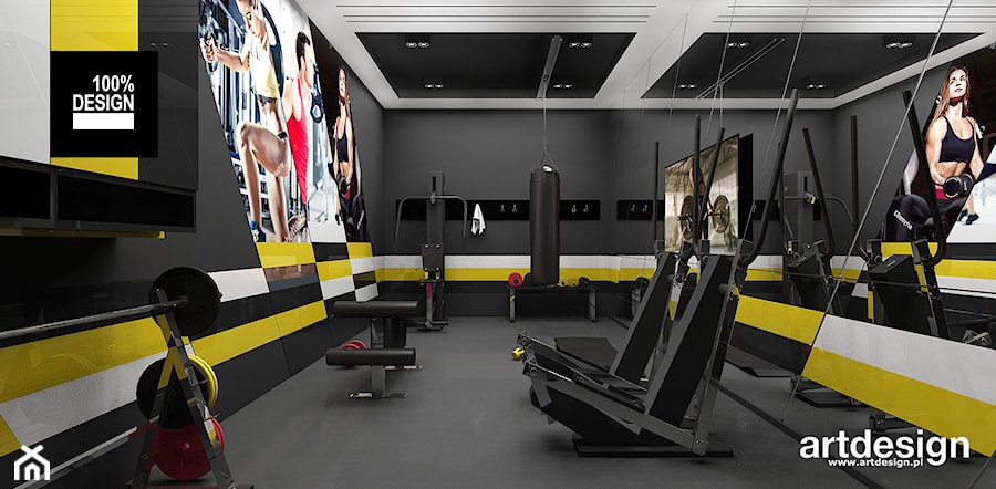 fitness - zdjęcie od ARTDESIGN architektura wnętrz