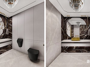 Projekt łazienki gościnnej - zdjęcie od ARTDESIGN architektura wnętrz