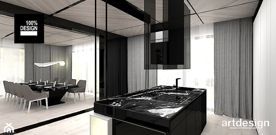 ON THE RIGHT TRACK | I | Wnętrza domu - Kuchnia, styl nowoczesny - zdjęcie od ARTDESIGN architektura wnętrz
