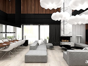 ONCE AND FOR ALL | Wnętrze domu - Salon, styl nowoczesny - zdjęcie od ARTDESIGN architektura wnętrz