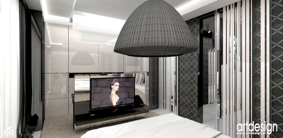 nowoczesne wnętrza sypialni - zdjęcie od ARTDESIGN architektura wnętrz - Homebook