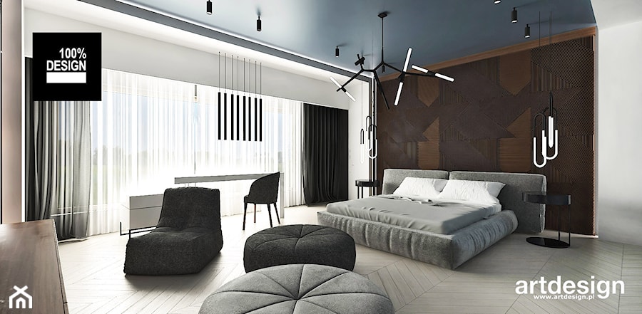 trendy w projektowaniu sypialni - zdjęcie od ARTDESIGN architektura wnętrz