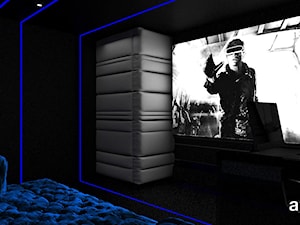 projekt pokoju kinowego - zdjęcie od ARTDESIGN architektura wnętrz