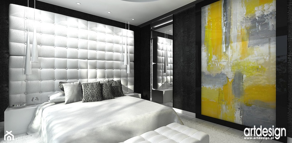 luksusowe wnetrza sypialni - zdjęcie od ARTDESIGN architektura wnętrz - Homebook