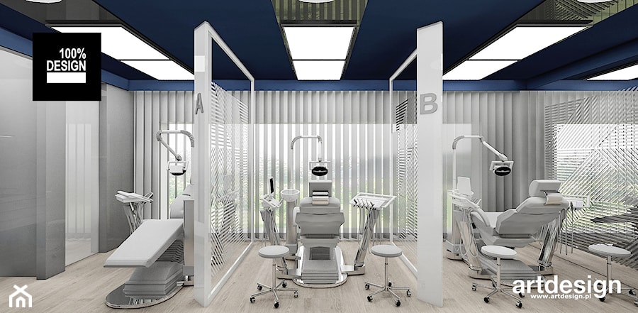 nowoczesny design wnętrz medycznych - zdjęcie od ARTDESIGN architektura wnętrz