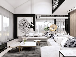 GOLDEN MEAN | I | Wnętrza domu - Salon, styl nowoczesny - zdjęcie od ARTDESIGN architektura wnętrz
