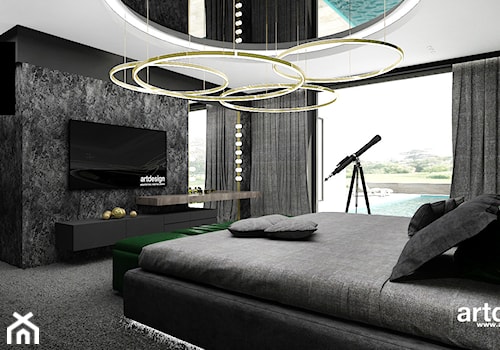 nowoczesny design sypialni - zdjęcie od ARTDESIGN architektura wnętrz
