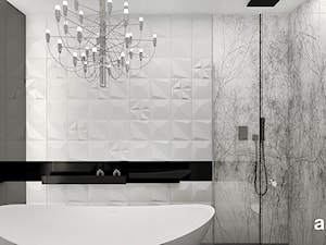 biała łazienka z wanną - zdjęcie od ARTDESIGN architektura wnętrz