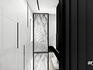LITTLE BY LITTLE | II | Wnętrza domu - Średni biały czarny hol / przedpokój, styl nowoczesny - zdjęcie od ARTDESIGN architektura wnętrz