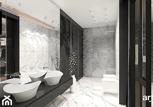 elegancka i efektowna łazienka - zdjęcie od ARTDESIGN architektura wnętrz