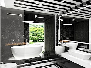 JUST DO IT | Sypialnia, łazienka i garderoba - Łazienka, styl nowoczesny - zdjęcie od ARTDESIGN architektura wnętrz