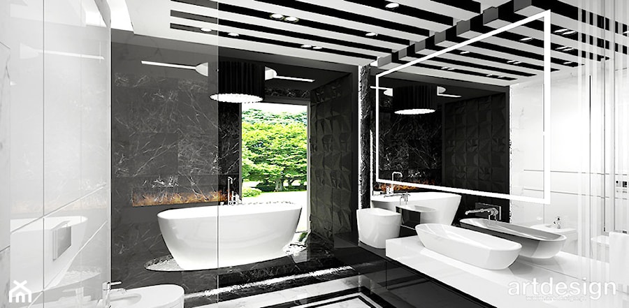JUST DO IT | Sypialnia, łazienka i garderoba - Łazienka, styl nowoczesny - zdjęcie od ARTDESIGN architektura wnętrz