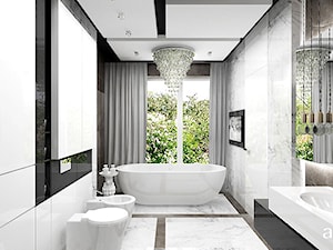 TOUGH NUT TO CRACK | Sypialnia i łazienka - Łazienka, styl nowoczesny - zdjęcie od ARTDESIGN architektura wnętrz