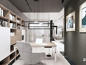 GOLDEN MEAN | II | Wnętrza domu - Biuro, styl nowoczesny - zdjęcie od ARTDESIGN architektura wnętrz