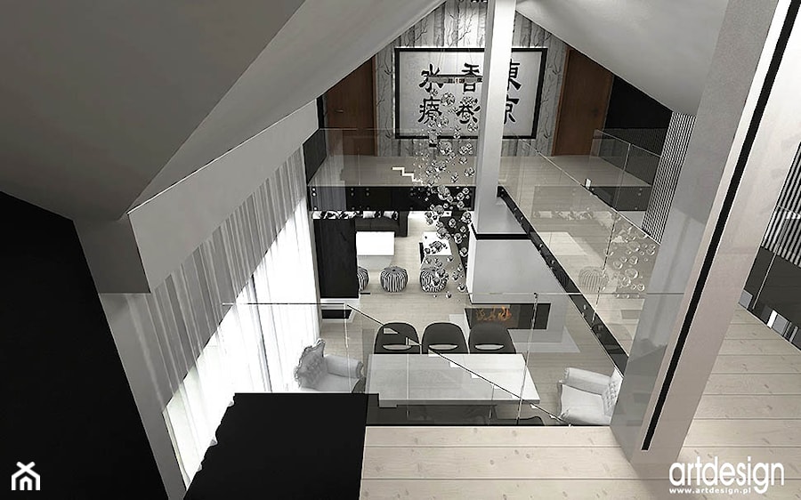 projektowanie nowoczesnego domu - zdjęcie od ARTDESIGN architektura wnętrz