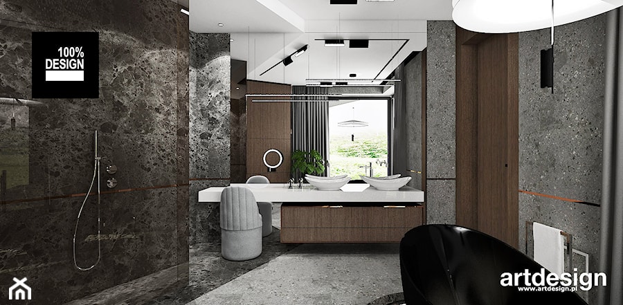 Nowoczesna łazienka - zdjęcie od ARTDESIGN architektura wnętrz