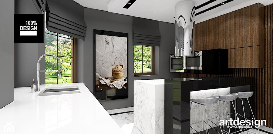 THIRD TIME LUCKY? | Wnętrza domu - Kuchnia, styl nowoczesny - zdjęcie od ARTDESIGN architektura wnętrz