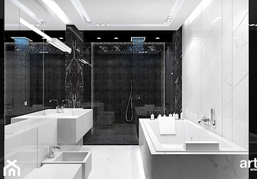 piękna łazienka nowoczesna - zdjęcie od ARTDESIGN architektura wnętrz