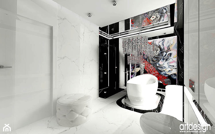 projektowanie luksusowej łazienki - zdjęcie od ARTDESIGN architektura wnętrz