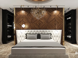 stylowe wnętrze sypialni - zdjęcie od ARTDESIGN architektura wnętrz