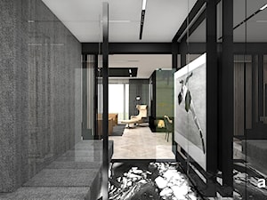 LIKE A DUCK TO WATER | I | Wnętrza domu - Średni szary hol / przedpokój, styl nowoczesny - zdjęcie od ARTDESIGN architektura wnętrz