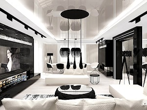 VICIOUS CIRCLE | Wnętrza apartamentu - Salon, styl nowoczesny - zdjęcie od ARTDESIGN architektura wnętrz