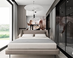 Projekt nowoczesnej sypialni - zdjęcie od ARTDESIGN architektura wnętrz - Homebook