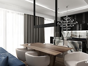 LOOK #33 | Apartament - Jadalnia, styl nowoczesny - zdjęcie od ARTDESIGN architektura wnętrz
