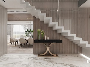 projekt schodów dywanowych - zdjęcie od ARTDESIGN architektura wnętrz
