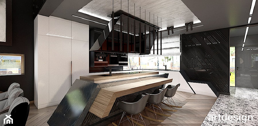 THINK TWICE | Wnętrza domu - Kuchnia, styl nowoczesny - zdjęcie od ARTDESIGN architektura wnętrz