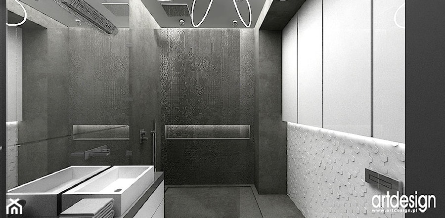 aranzacje łazienek - zdjęcie od ARTDESIGN architektura wnętrz