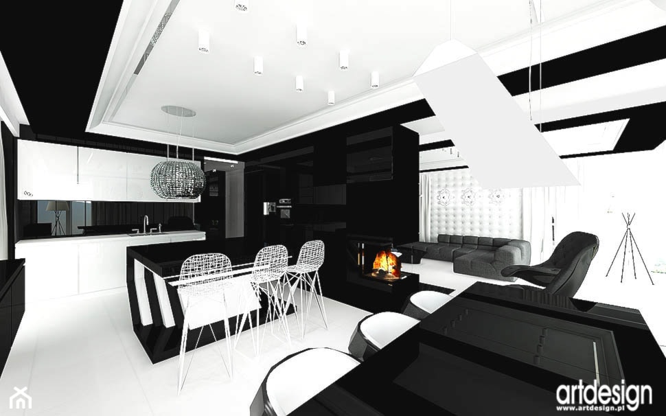 designerska kuchnia meble - zdjęcie od ARTDESIGN architektura wnętrz - Homebook
