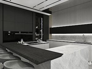 Pomysł na wyspę w kuchni - zdjęcie od ARTDESIGN architektura wnętrz