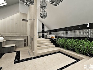 sauna w domu - aranżacje - zdjęcie od ARTDESIGN architektura wnętrz