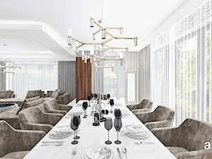 ANTHOLOGY 08 | Wnętrze domu - Duża jadalnia w salonie, styl nowoczesny - zdjęcie od ARTDESIGN architektura wnętrz