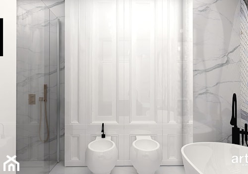 dopracowane detale we wnętrzu łazienki - zdjęcie od ARTDESIGN architektura wnętrz