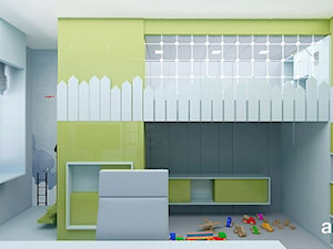 pokój dziecięcy z antresolą do spania - zdjęcie od ARTDESIGN architektura wnętrz