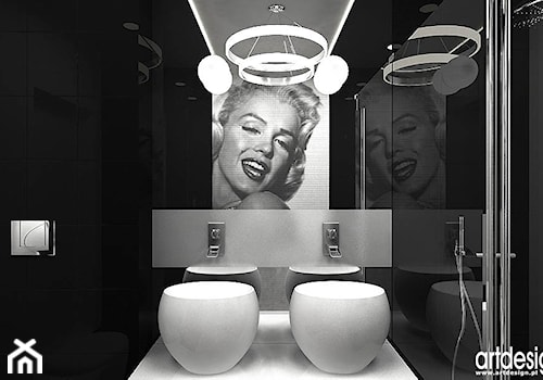 projekt lukusowej łazienki - zdjęcie od ARTDESIGN architektura wnętrz