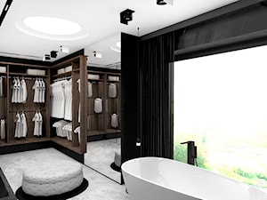 pokój kąpielowy z garderobą - zdjęcie od ARTDESIGN architektura wnętrz
