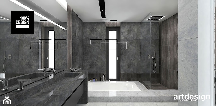 trendy w projektowaniu łazienki - zdjęcie od ARTDESIGN architektura wnętrz