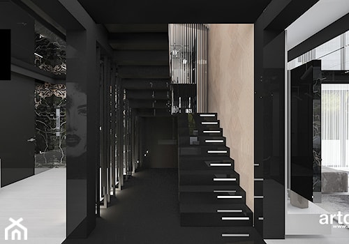 projekt schodów/klatki schodowej - zdjęcie od ARTDESIGN architektura wnętrz