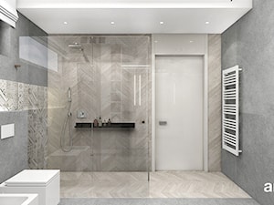 PERFECT MATCH | II | Wnętrza domu - Średnia z punktowym oświetleniem łazienka z oknem, styl nowoczesny - zdjęcie od ARTDESIGN architektura wnętrz