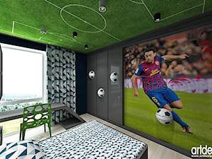 pokój dla dziecka z motywem piłka nożna - zdjęcie od ARTDESIGN architektura wnętrz