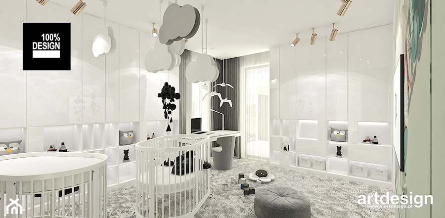projektowanie wnętrz pokoi dziecięcych - zdjęcie od ARTDESIGN architektura wnętrz